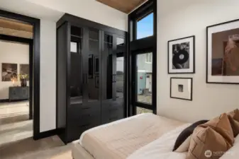 Your guests are spoiled with their own on-suite and "pull and tilt" windows.