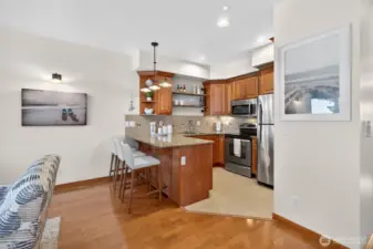 Beautiful hardwood flooring
