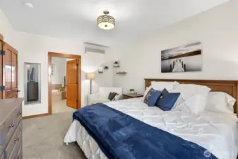 A/C units in all rooms