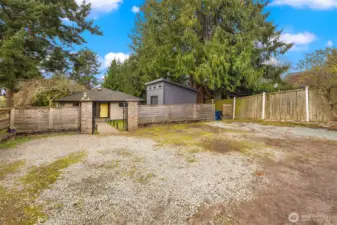 Off-street parking for 4 cars.