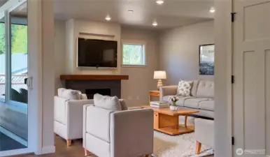 Living room version 3 AI staged.