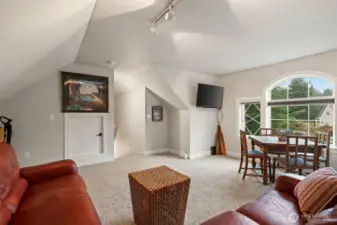 Bonus Room above the garage.