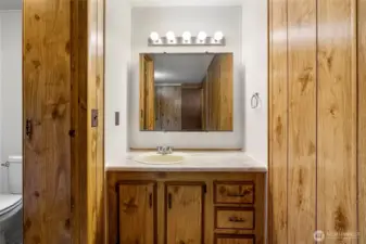 Primary bathroom vanity