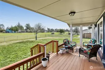 Covered Back Deck