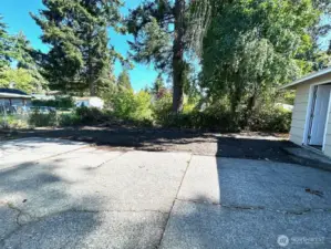 backyard of home