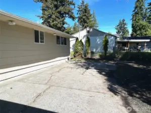 backyard of home