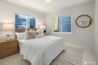 Guest bedroom #1 on the 2nd level.