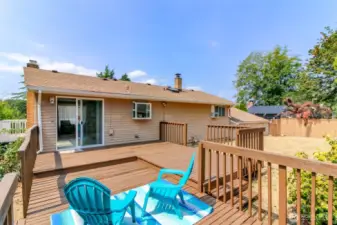 BBQ's and Backyard fun in this fenced yard!