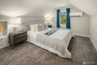 Upper level bedroom