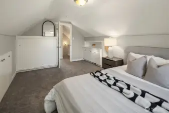 Upper level bedroom