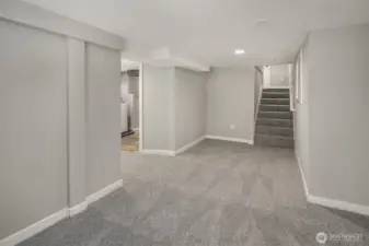 Lower family room