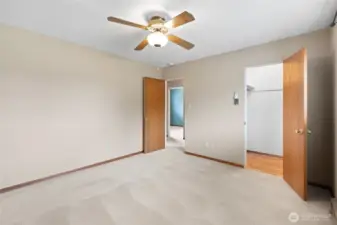 bedroom walk in closet