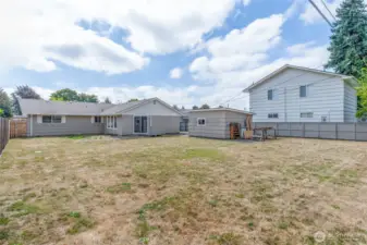 back yard