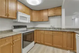 Downstairs kitchen