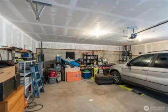 Garage under the ADU