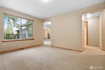 Extra bonus area... den or office or ?