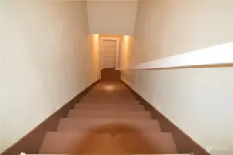 Stairs going to the first floor