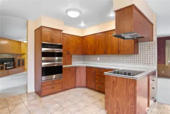 Lots of counter space