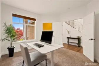 French doors for a sophisticated feel