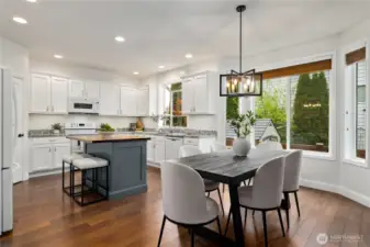 Enjoy granite counters, updated light fixtures, new paint, and those gorgeous hardwoods!