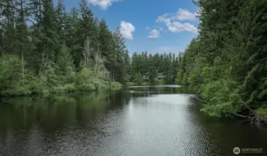 Steps away from the Blue Lake Trail