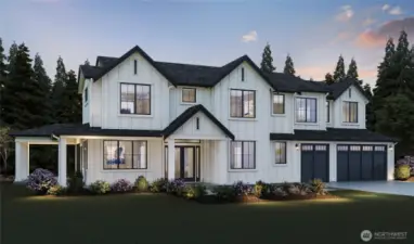 *Note: This image is an example rendering and does not depict the actual home. See Spec Guide for actual colors/materials.
