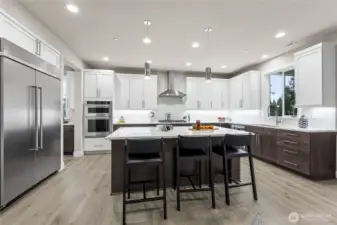 48" Built-in KitchenAid Refrigerator is included! Photos are for representational purposes only.  Colors and options may vary.