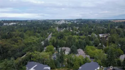Looking North, minutes to shops and restaurants.