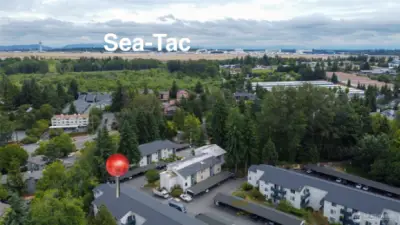 Looking East, conveniently located minutes to the airport and I-5 / 509