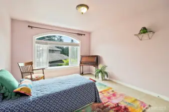 One of the five bedrooms upstairs...all are generous in size.