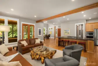 Open concept living