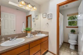 Hall bathroom