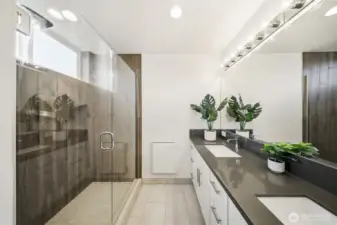 Primary suite bathroom