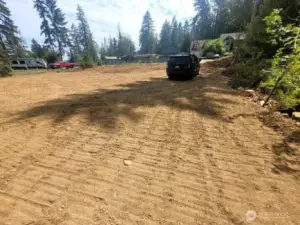 Lot is cleared, level and very useable!