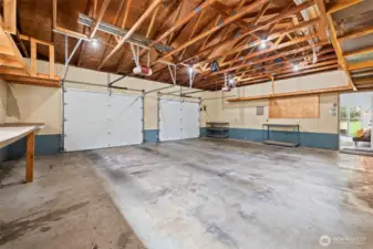 Lots of space for storage and your vehicles