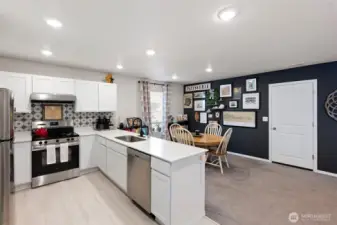 Garage access from main level