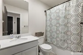 Upstairs bathroom