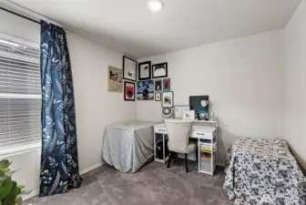 3rd bedroom with closet