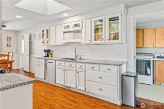 Skylight brings in lots of light!