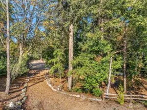 The 2.5 acre Thornton Creek Commons property includes a 1.5 acre arboretum-like permanently preserved open space in the private ownership of the nine Thornton Creek Commons home owners.  Professional landscape maintenance included in monthly Owners Association fees.