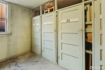 Storage space 25
