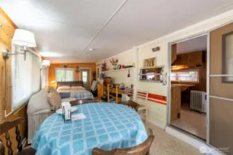 Plenty of room here to visit with friends.