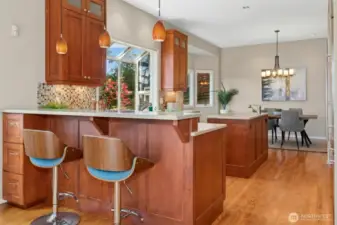 Breakfast area