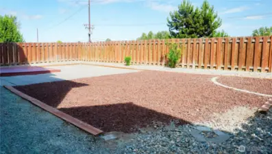 BBQ area