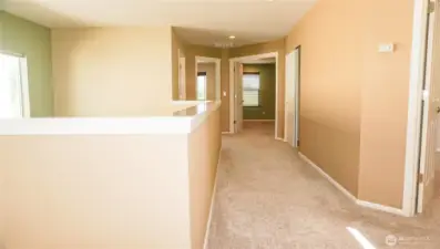 Upstairs hallway