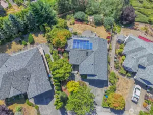 Solar panels to help with bills.