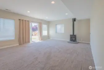 Downstairs great room