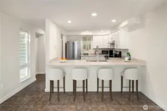 Entertain while you cook.