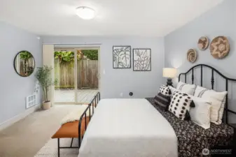 2nd beddroom on main floor.