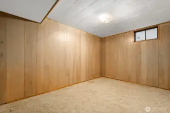 Fifth bedroom on the lower level.